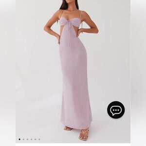 Peppermayo Tyra Ruched Maxi Dress - Size US 0 - never worn